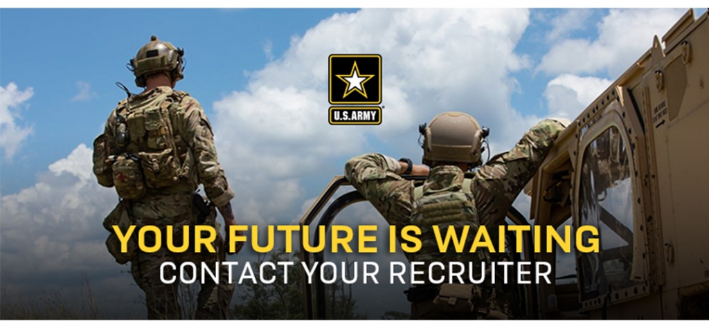 U.S. Army your future is waiting
